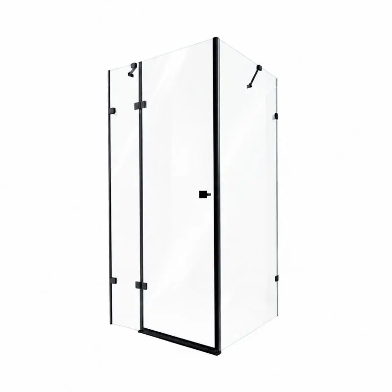 Душова кабіна Qtap Capricorn BLA10128RC6 120x80 см, скло Clear 6 мм, покриття CalcLess без піддона