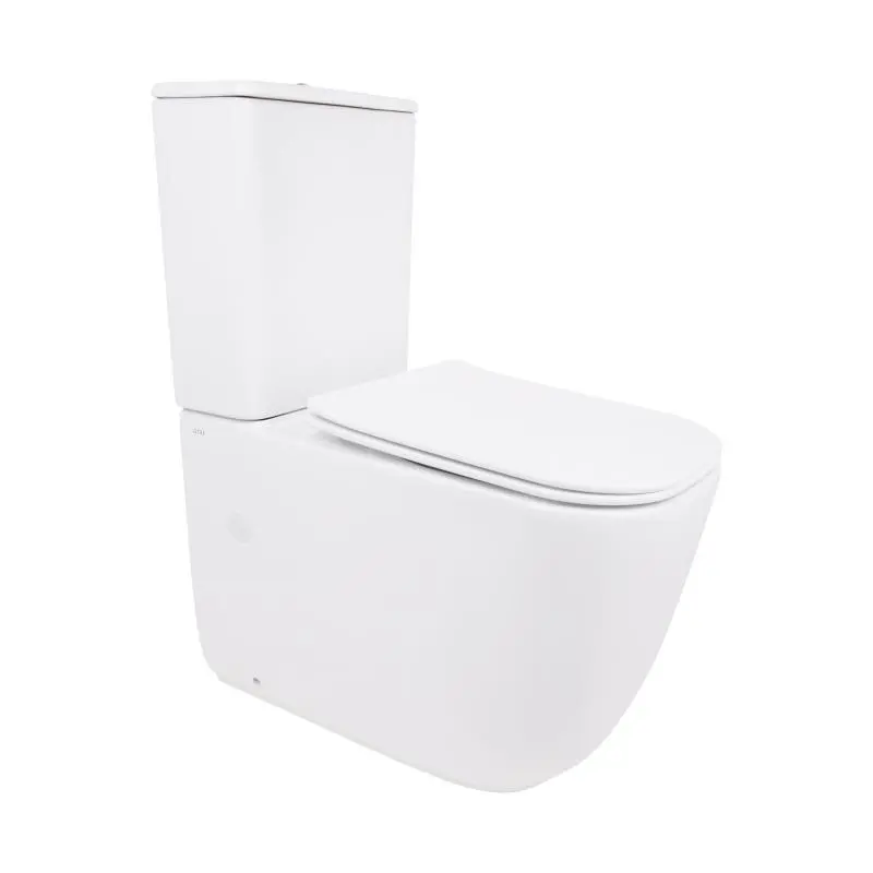 Унітаз підлоговий Qtap Aquarius Ultra Quiet 620×355×790 мм з сидінням Soft-close, White QTAQAW27W49262