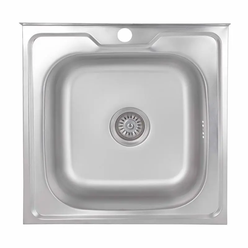 Кухонна мийка Brinex 5050 0,6 мм Satin (BRIN5050SAT06)