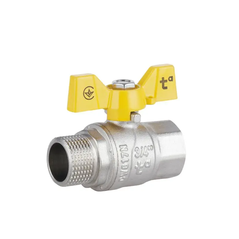 Кран шаровой Thermo Alliance Forte 3/4" ВН для газа (бабочка) SF607G20