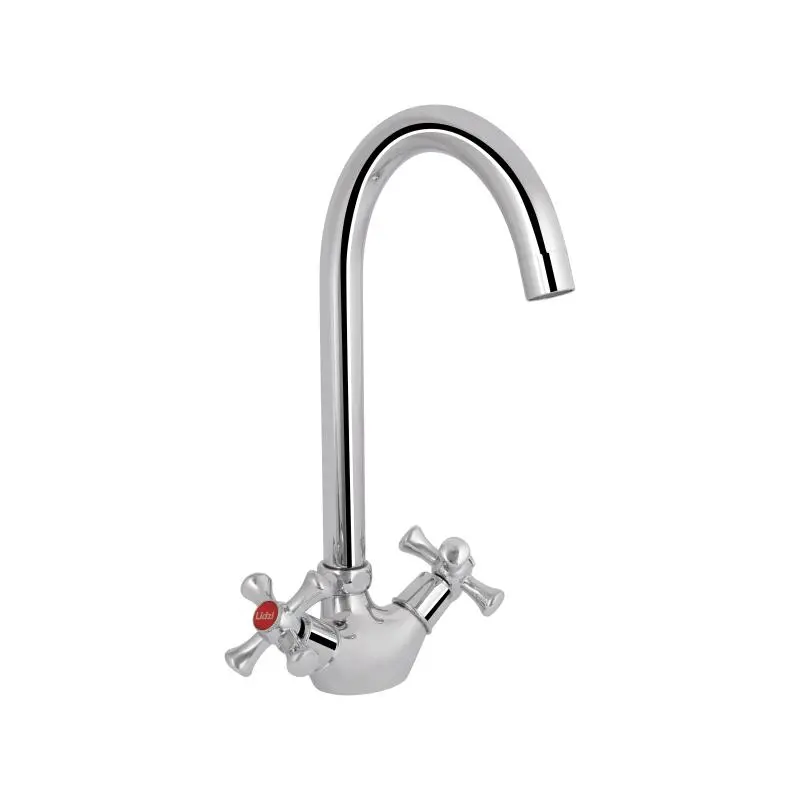 Змішувач для кухні Lidz Lamb 278F двохвентильний LDLAM278FCRM35071 Chrome