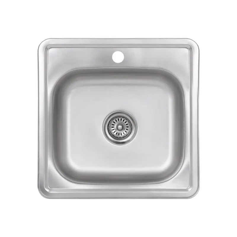 Кухонна мийка Brinex 4848 0,6 мм Micro Decor (BRIN4848MDEC0651258)