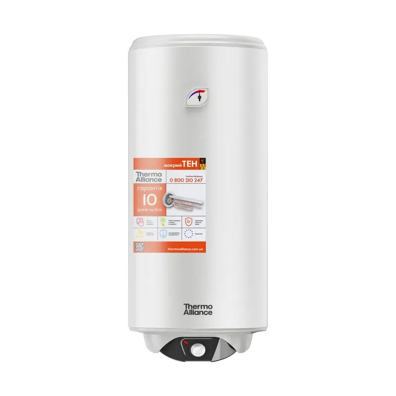 Водонагрівач електричний Thermo Alliance Spectra 100 л вертикальний, мокрий ТЕН 2,0 кВт, d 435 мм