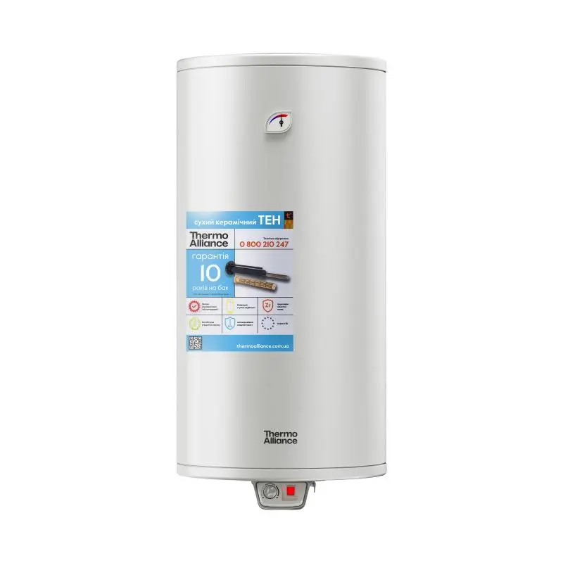 Электрический водонагреватель Thermo Alliance Spectra 200 л вертикальный, сухой керамический ТЭН 2,0 кВт, d 586 мм