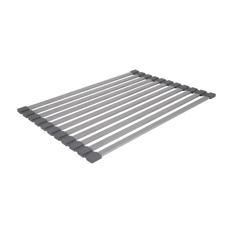 Сушарка на кухонну мийку Lidz Acsis LA13 Gray, плоска основа, для посуду 430х300 мм LDACSLA13GRA49767