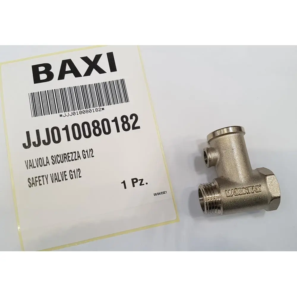 Запобіжний клапан G1/2 BAXI 10080182