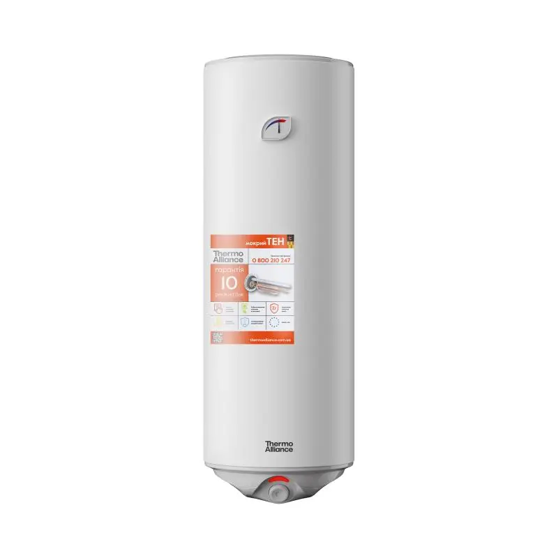 Водонагрівач електричний Thermo Alliance Spectra slim 80 л вертикальний, мокрий ТЕН 2,0 кВт, d 360 мм