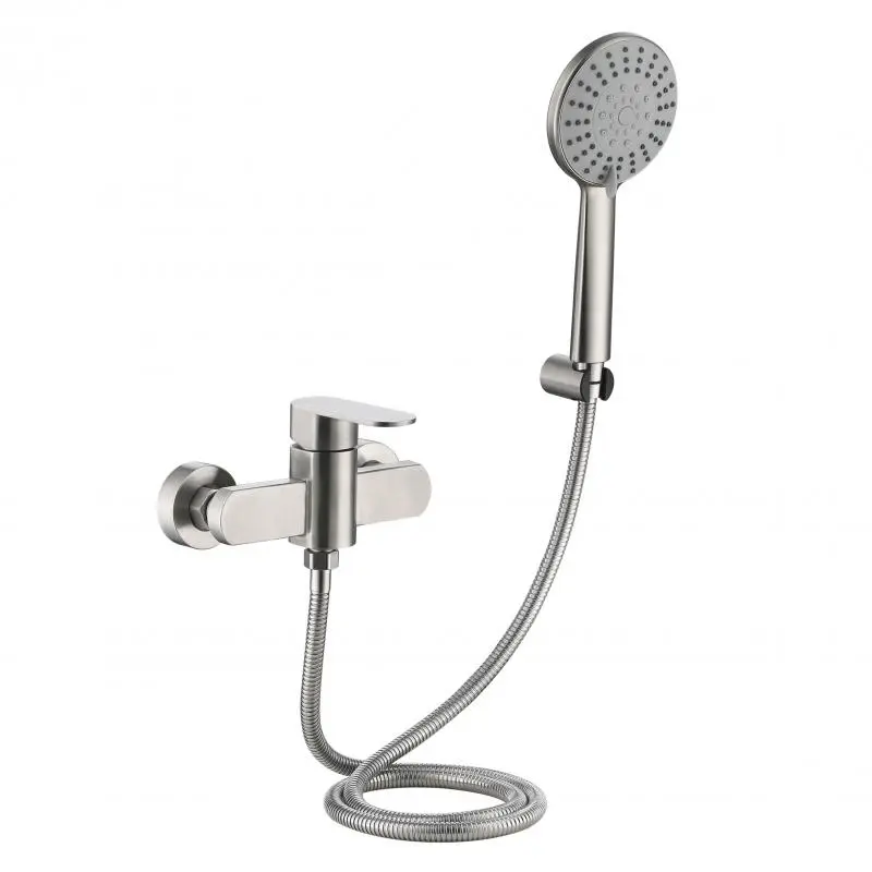 Змішувач для душу Lidz Luna 010 (k35) LDLUN010NKS49191 Nickel