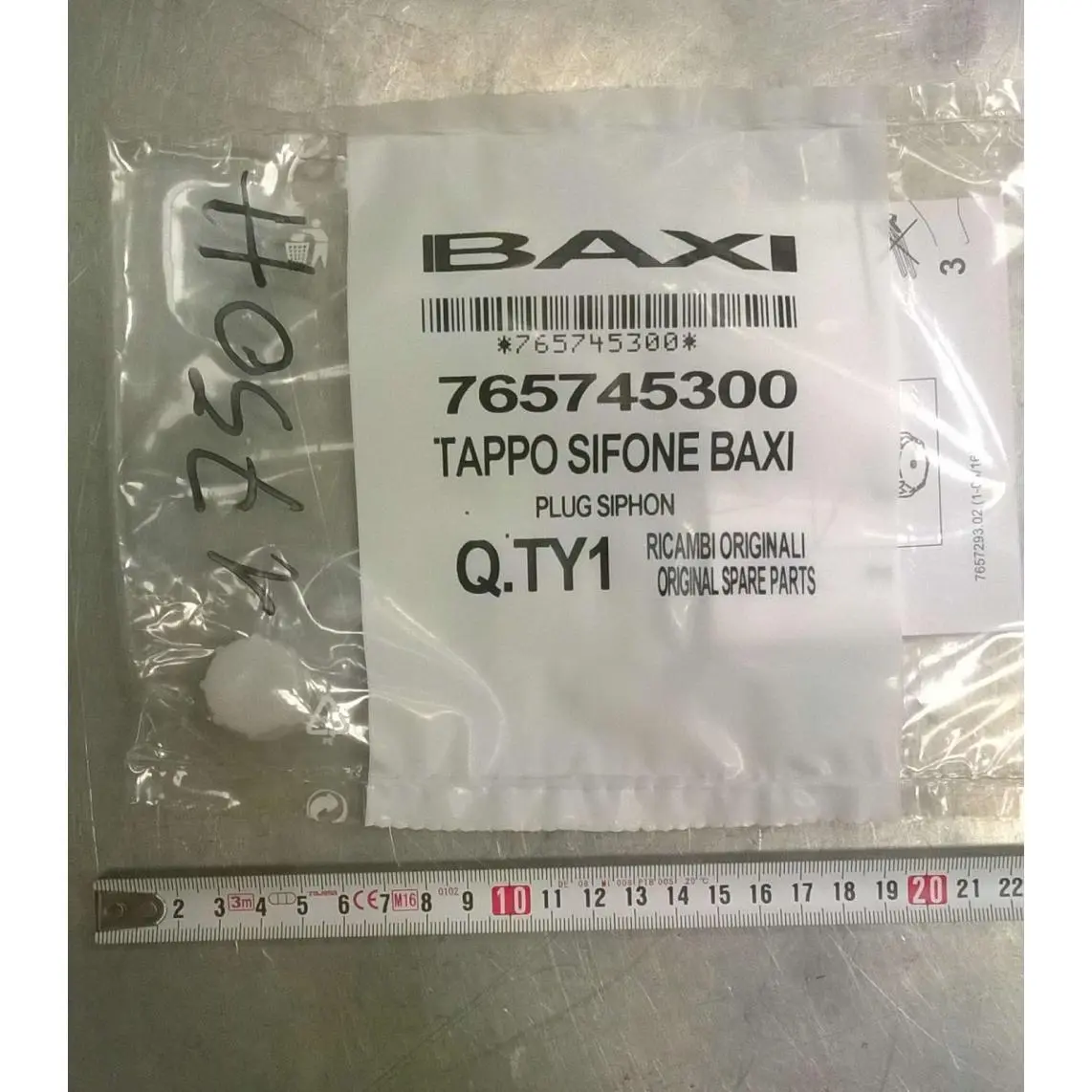 Ковпачок сифона BAXI 765745300