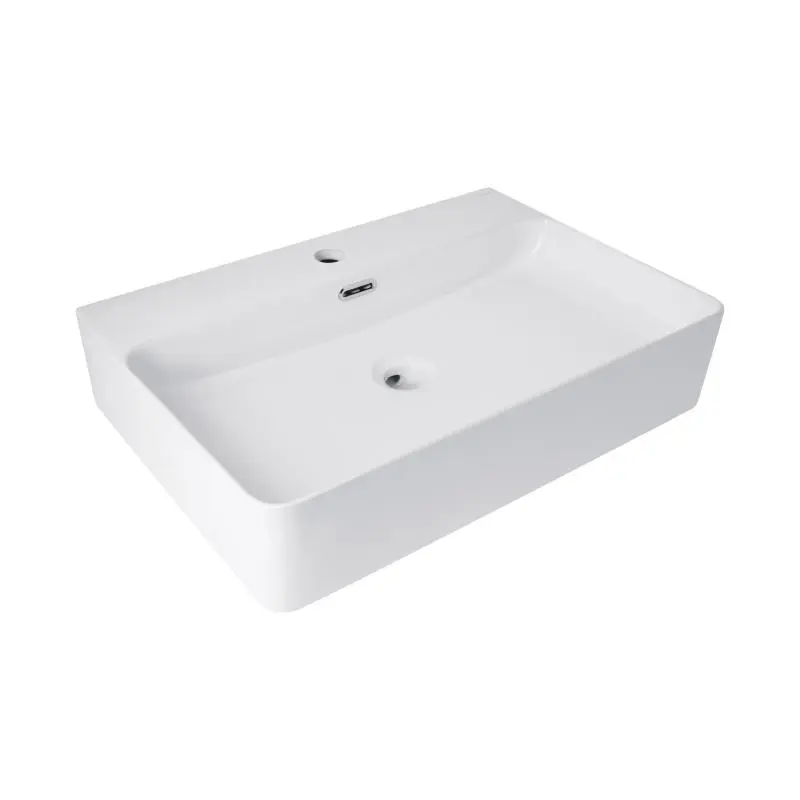 Раковина Qtap Nando LT 610х420х140 White QT12116146W