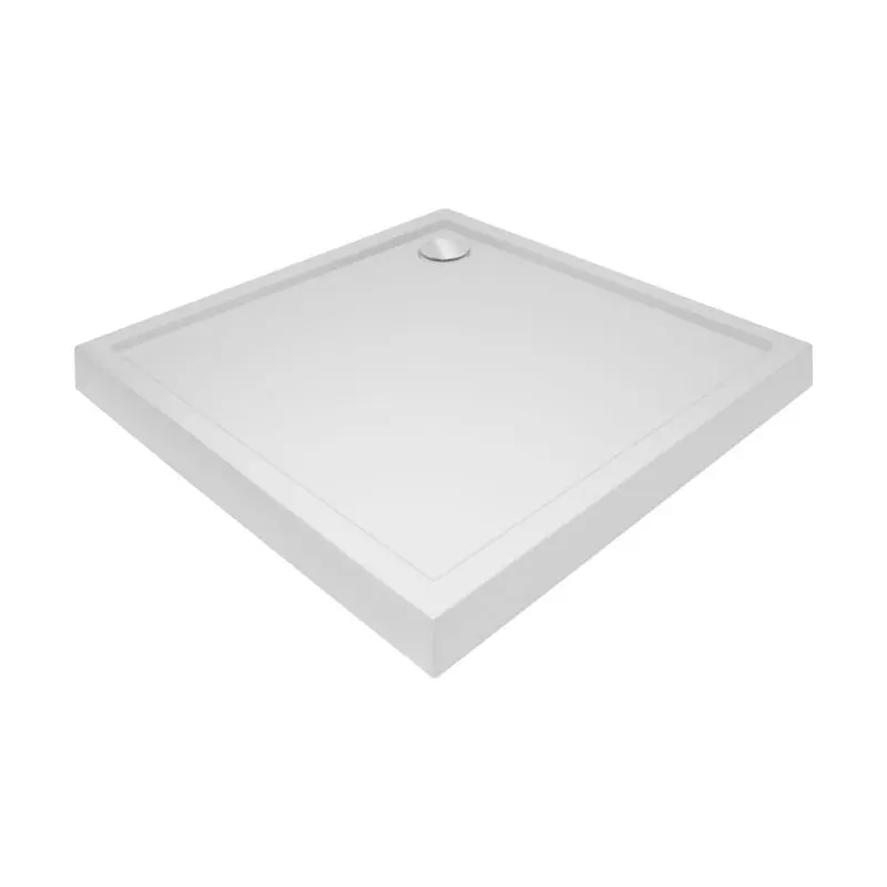 Душовий піддон Qtap Tern 301112 100x100x12 см + сифон