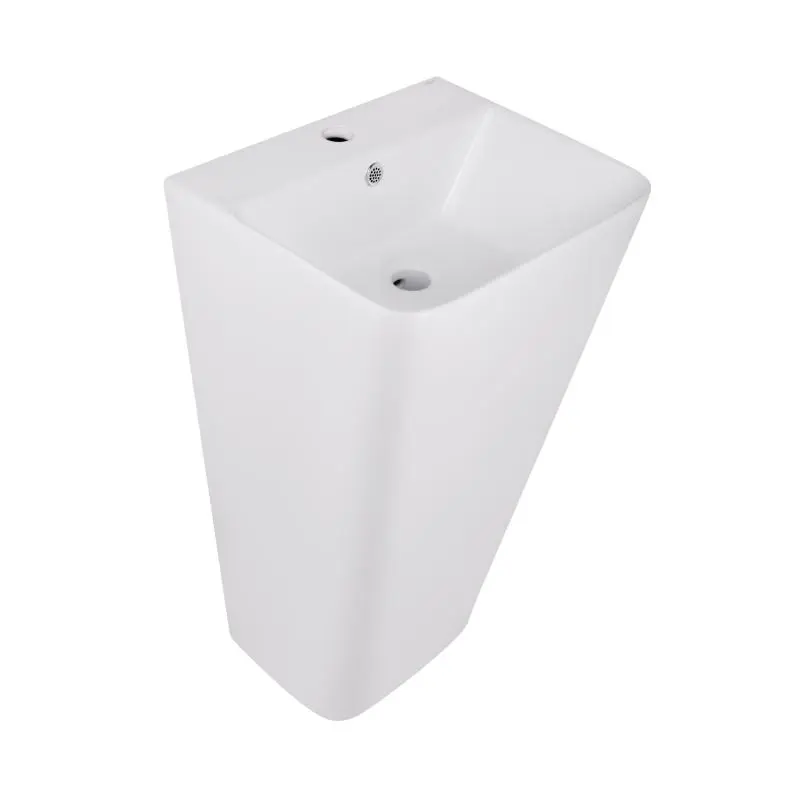 Раковина для підлоги моноблок Qtap Tern 440х380х830mm White QT1711G302WN