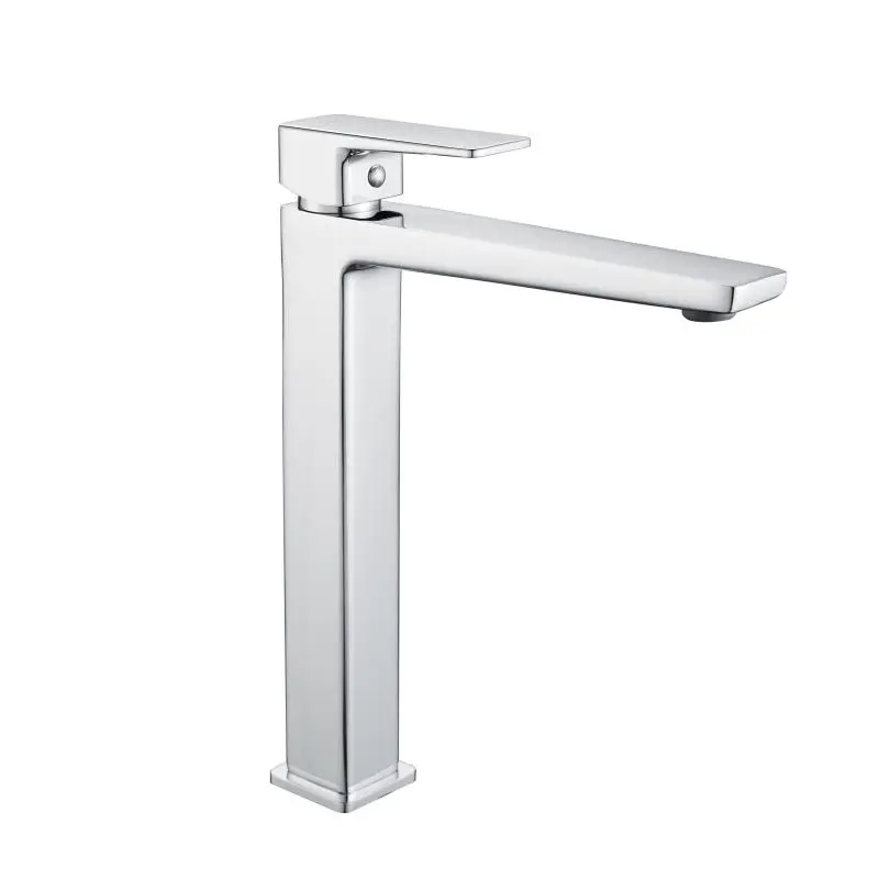 Змішувач латунний для раковини Lidz Orion 001FH високий (k25) LDORI001FHCRM48096 Chrome