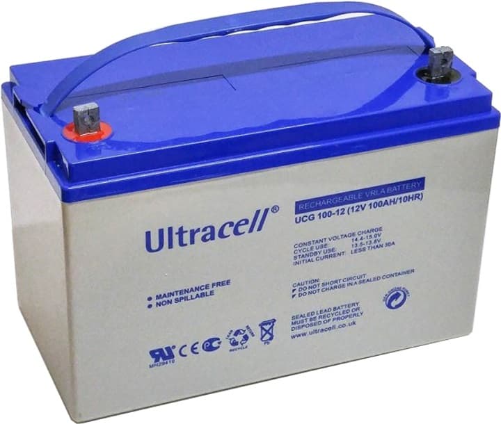 Акумуляторна батарея ULTRACELL UCG100-12 GEL,100Аh/12V GEL ( 100 Ач 12 В )