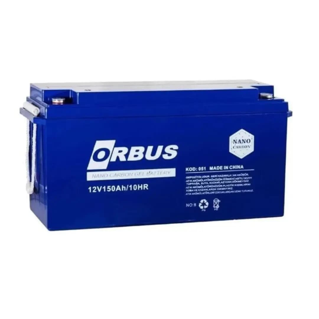 Акумуляторна батарея ORBUS CG12150 GEL 12V 150 Ah, 150 Ач 12 В