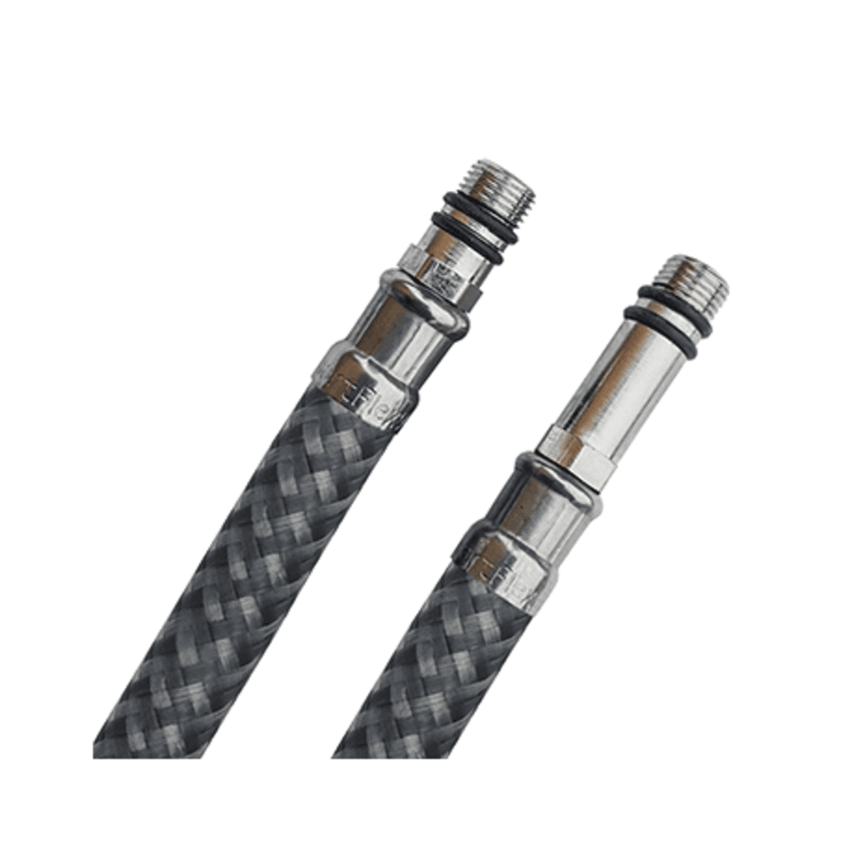 Шланг для змішувача нейлоновий антикорозійний SmartFlex М10 080 см (пара) ( 1/50шт)