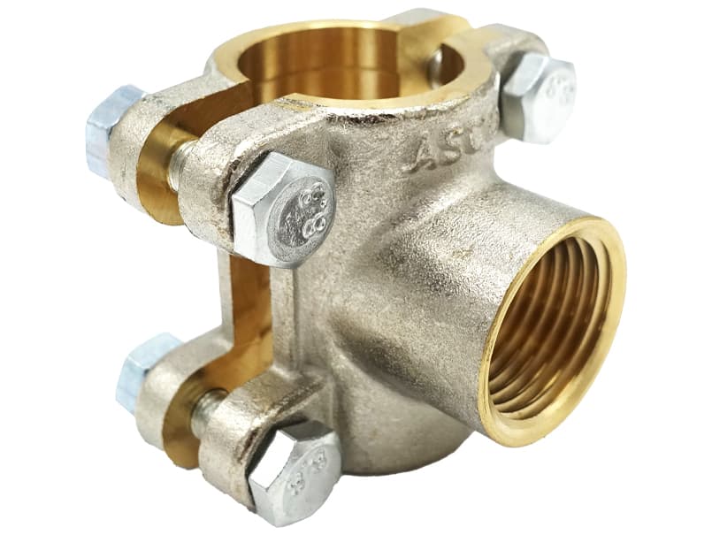 Ремонтна обойма 3/4"*1/2"В*3/4" нікель. з проточкою ASCO