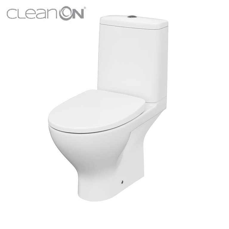 КОМПАКТ 667 MODUO CLEAN ON 011 3/5 З ДЮРОПЛАСТОВУЮ КРИШКОЮ СЛІМ WRAP З ПЛАВНИМ ЗАКРИВАННЯМ І ФУНКЦІЄЮ ПРОСТОГО ЗНЯТТЯ