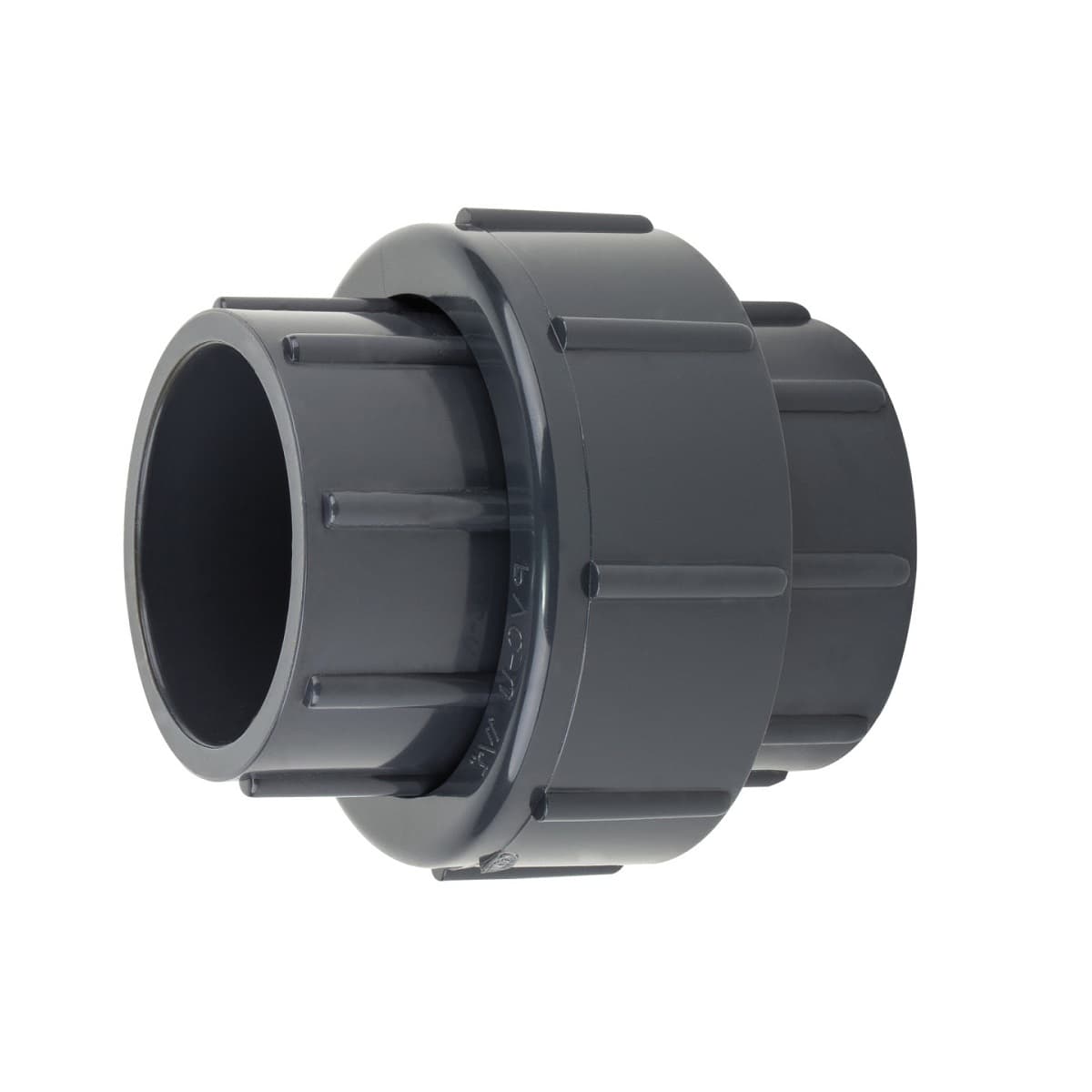 Муфта ПВХ Aquaviva розбірна клей-клей d75 мм