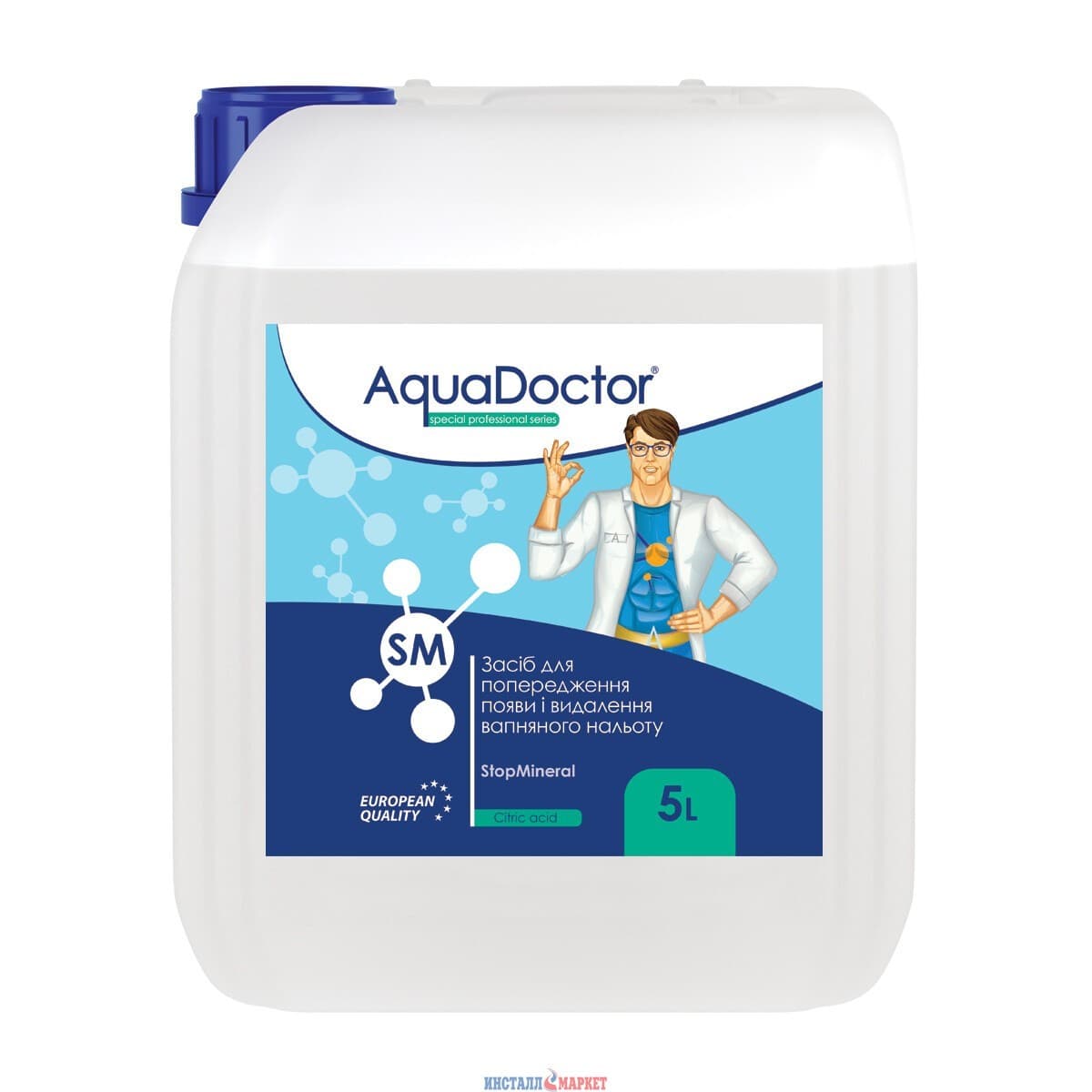 Засіб для зниження жорсткості AquaDoctor SM StopMineral 1 л