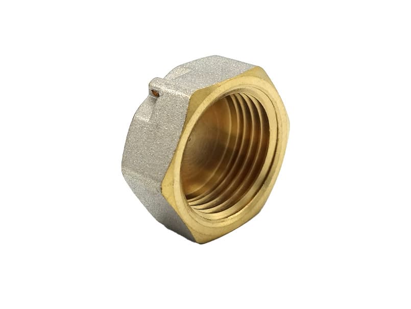 Заглушка 1/2" В нікель. з проточкою ASCO 1/150