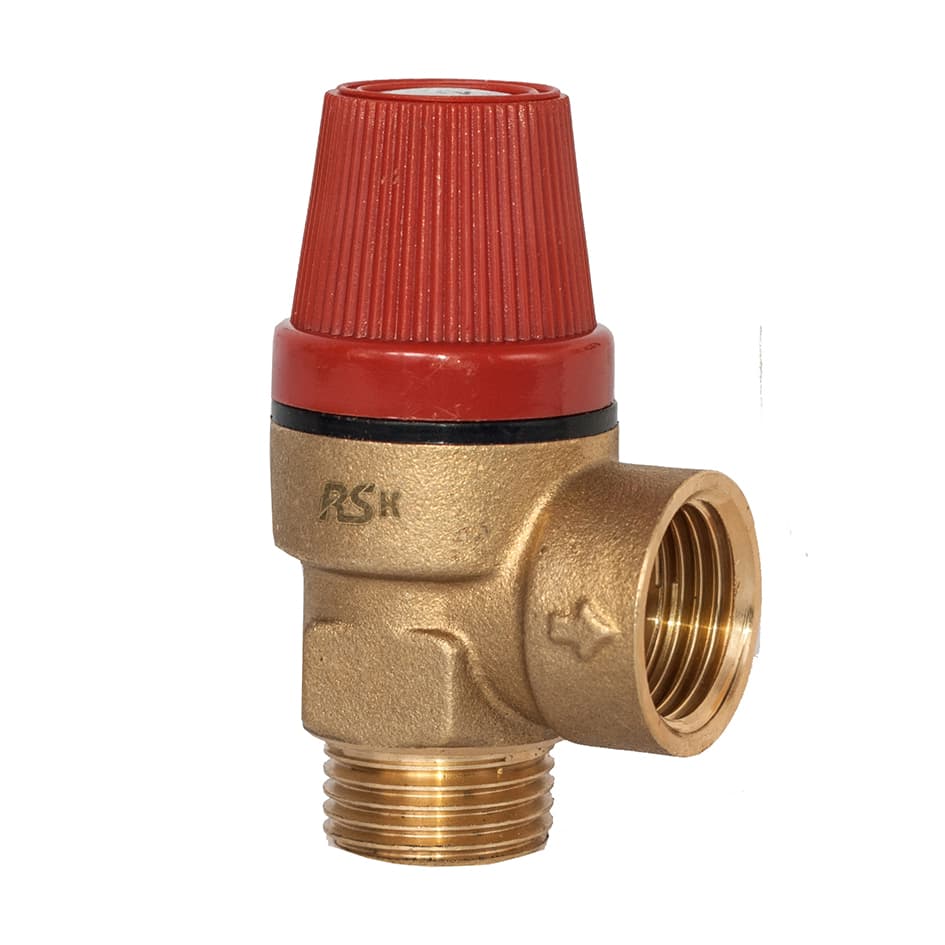 Предохранительный клапан НВ 1/2" 1,5 bar CW617 RSk Италия 1/100