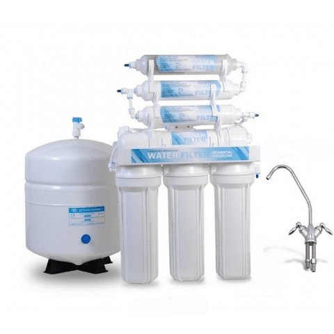 Система зворотного осмосу WATER FILTER RO-7 (з мінералізатором та біокерамікою)