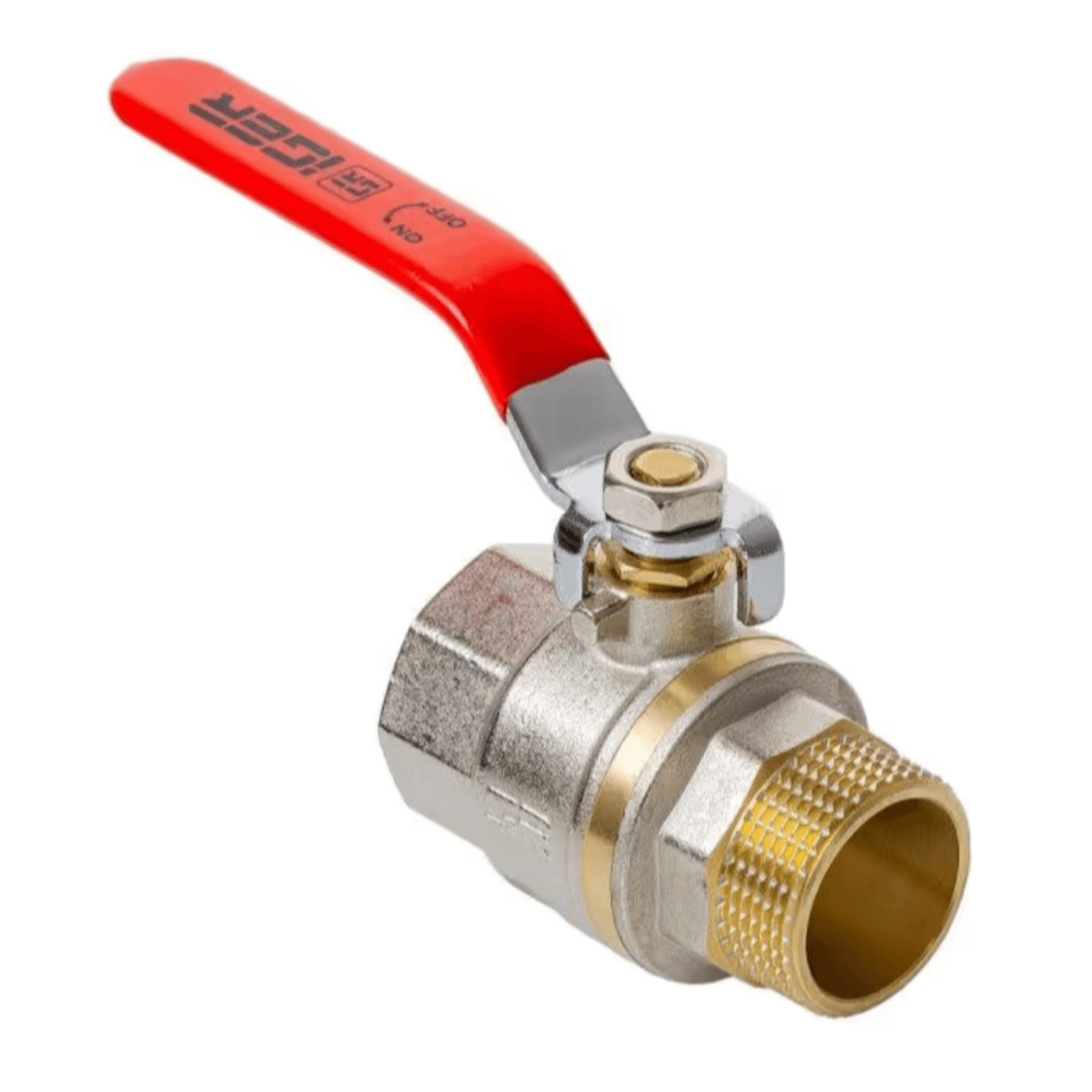 Кран кульовий IGER PN40 15 1/2"ЗВ ручка