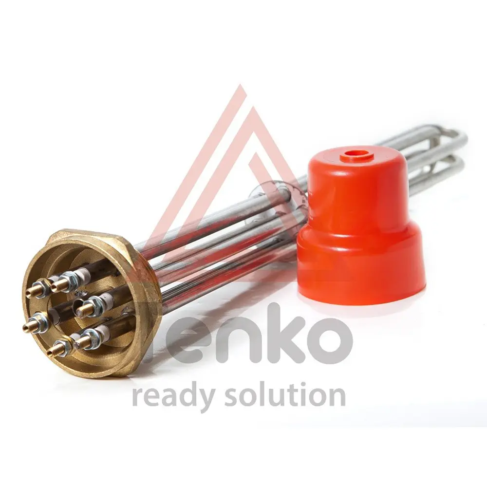 Блок тенів 3000Вт кріплення гайка латунна 2 "L = 250mm 220В Tenko