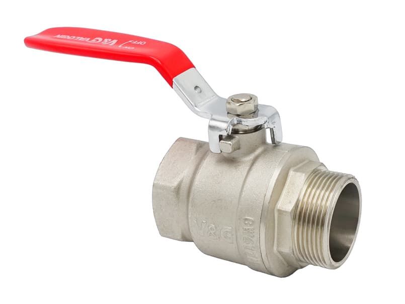 Кран шаровой Valogin Optima 1 1/2" ВН красная ручка VG-101205 1/5 шт