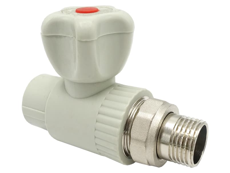 Кран радіаторний прямий PPR Ø25 х 3/4"З FORA 10/80