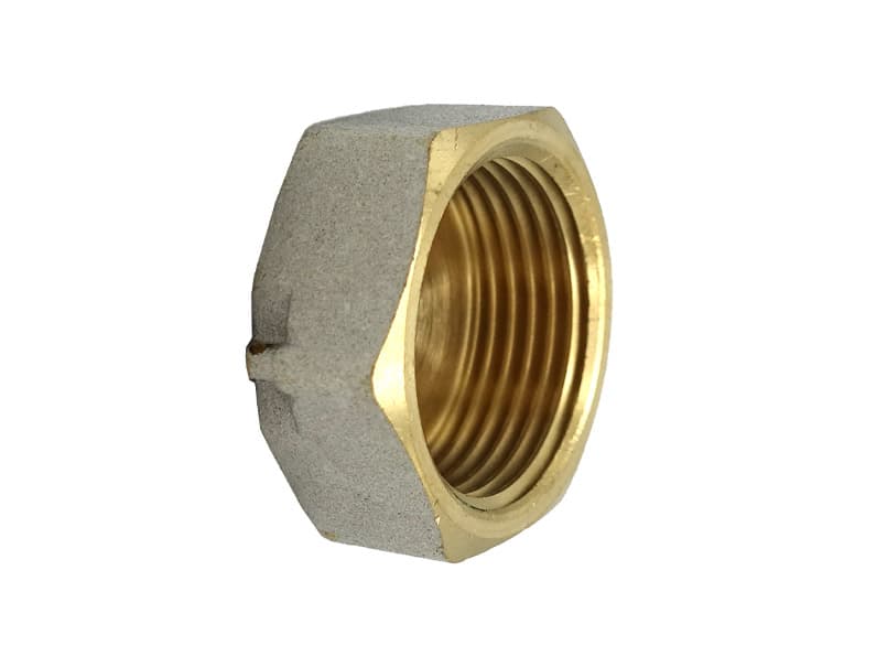 Заглушка 3/4" В нікель. з проточкою ASCO 1/150