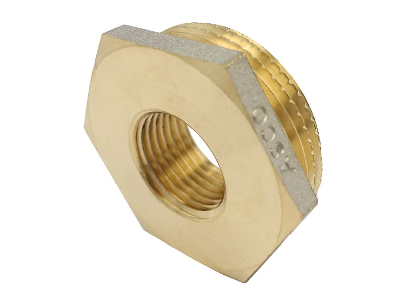 Футорка ASCO 1 1/4''х1/2'' ВЗ нікель 1/100 шт
