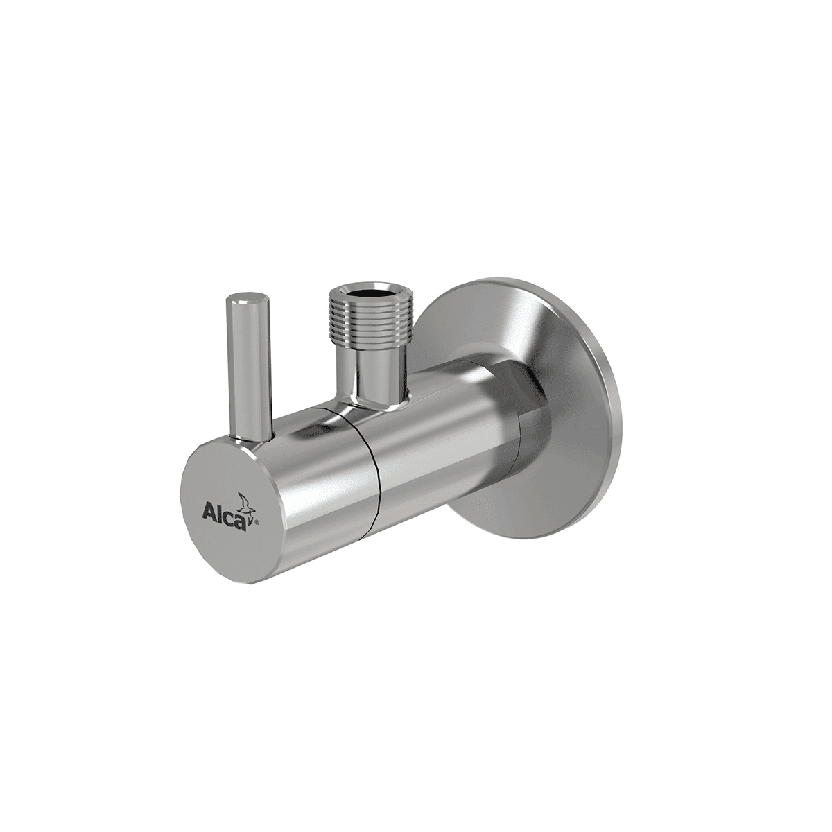 Кутовий вентиль із фільтром 1/2"х3/8", круглий (2 шт)