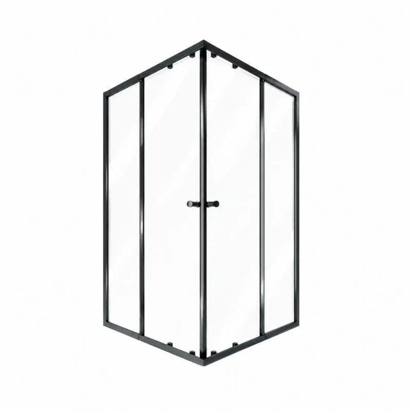 Душова кабіна Qtap Pisces BLA109-11SC5 90-105x90-105 см, скло Clear 5 мм без піддона