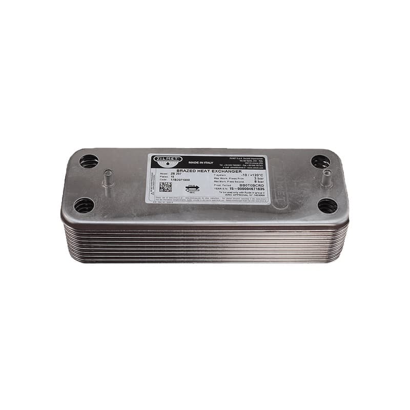 Вторинний теплообмінник ГВП Baxi, Westen 16 пластин (Zilmet) 17B2071600,5686690