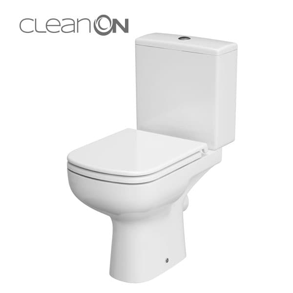 КОМПАКТ 575 COLOUR NEW CLEAN ON 011 3/5 З КРИШКОЮ ІЗ ДЮРОПЛАСТУ З ПЛАВНИМ ЗАКРИВАННЯМ І ФУНКЦІЄЮ ПРОСТОГО ЗНЯТТЯ