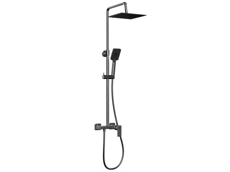 Душова система AIM зі змішувачем на 3 функції чорний матовий DG06344 (matte black)