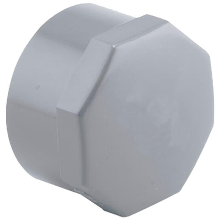 Заглушка ПВХ Hidroten ВР 1002546, з ущільн. кільцем, d2 1/2"