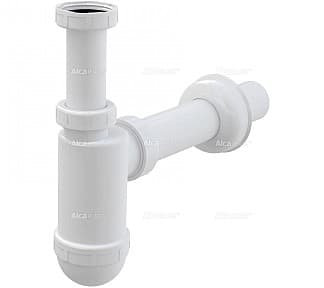 Сифон для умивальника d40 з накидною гайкою 5/4"