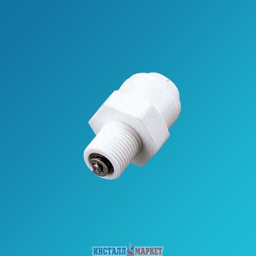 Муфта із зворотним клапаном 1/4"шланг х 1/8"РН, Quick Connect