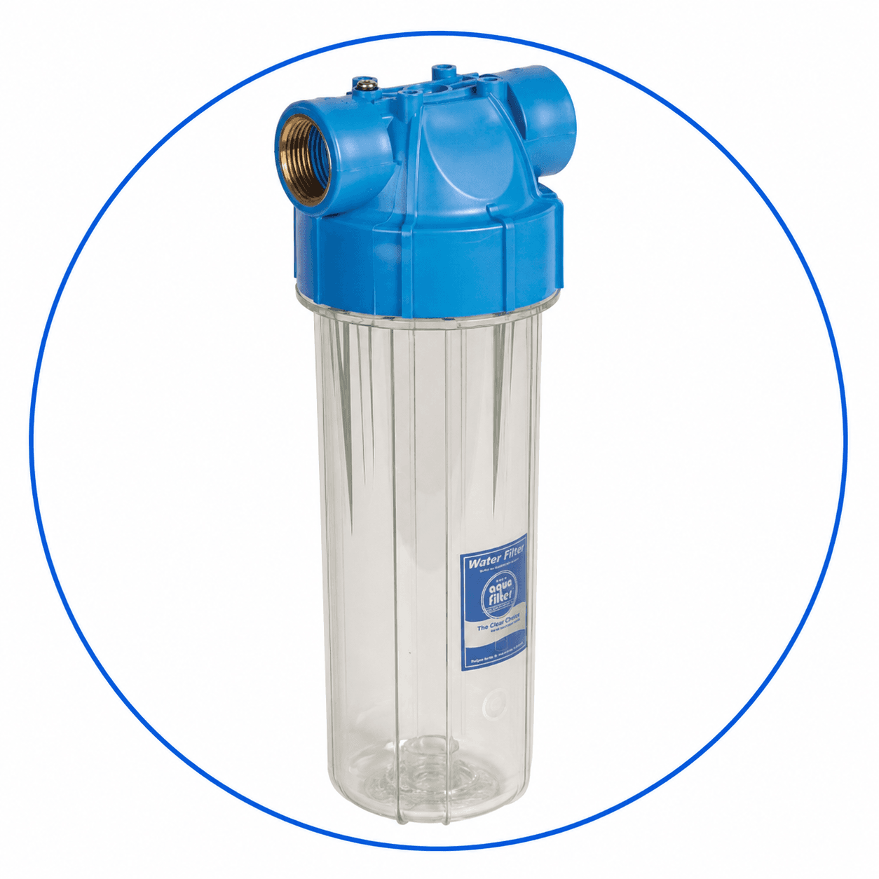 Корпус фільтра для холодної води Aquafilter FHPR34-B-AQ, 3/4 дюйми