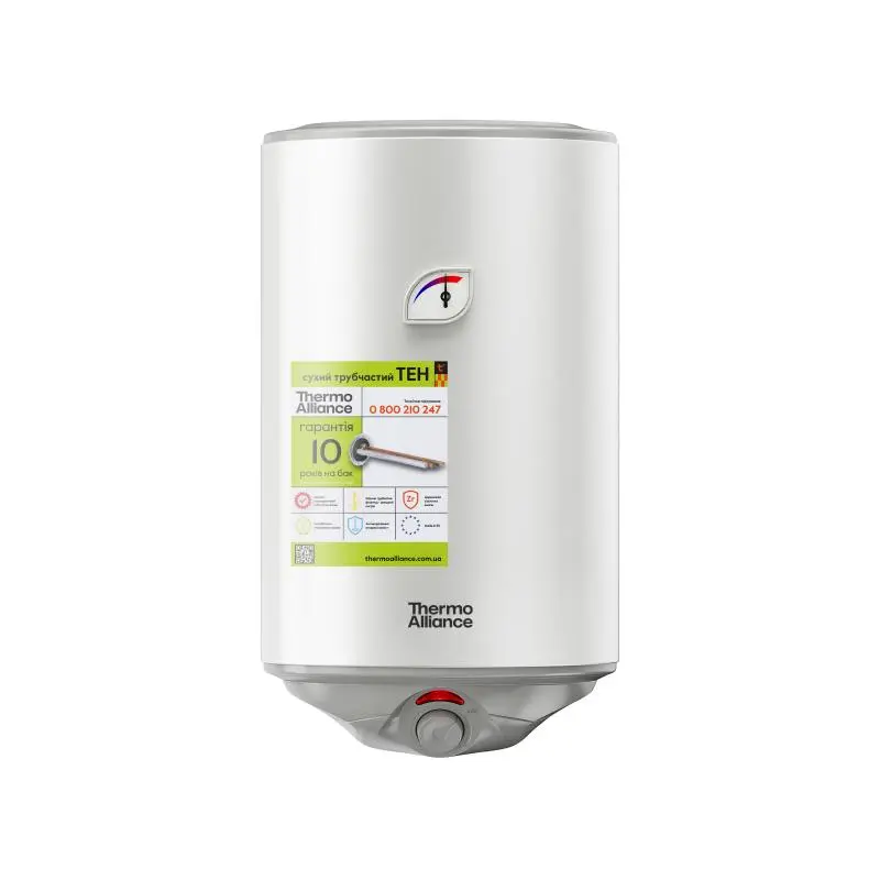 Водонагрівач електричний Thermo Alliance Spectra slim 30 л вертикальний, сухі ТЕНи 1,6 кВт, d 360 мм