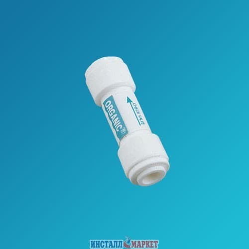 Муфта 1/4" шланг x 1/4" шланг, зі зворотним клапаном