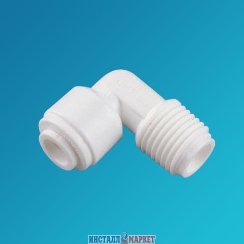 Коліно 1/4"НР x 1/4" шланг