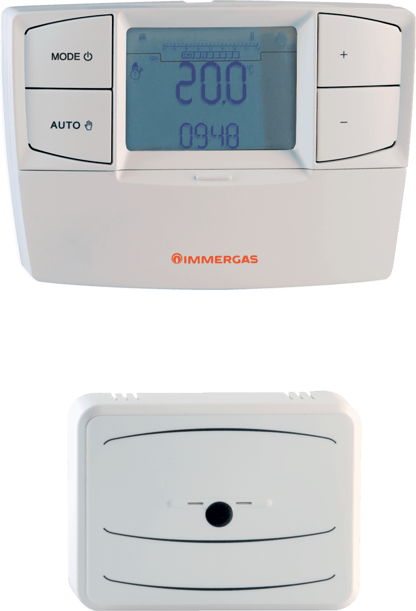 Бездротовий програмований кімнатний термостат CRONO 7 Wireless Immergas 3.021624