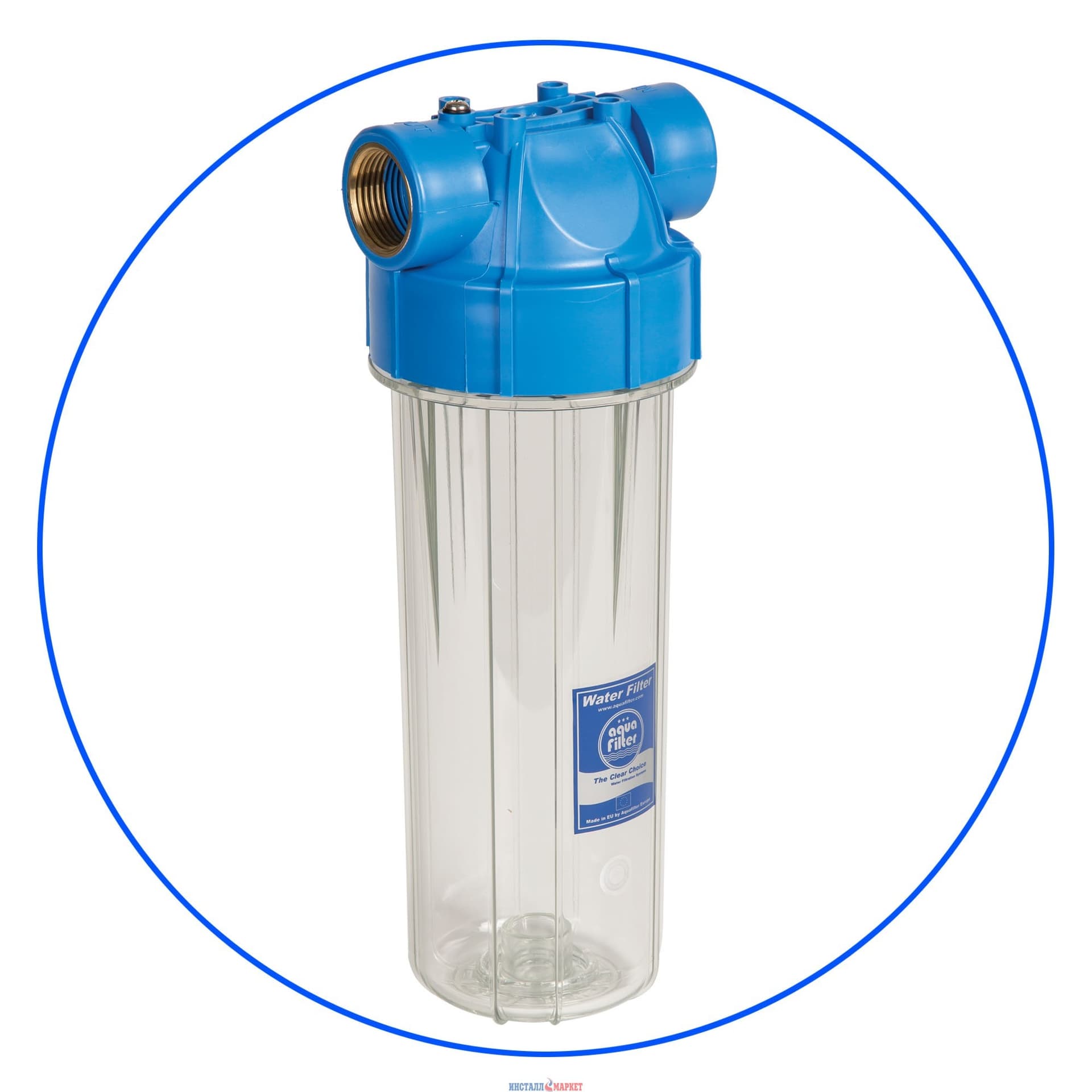Корпус фільтру для холодної води Aquafilter FHPR1-B-AQ, 1 дюйм
