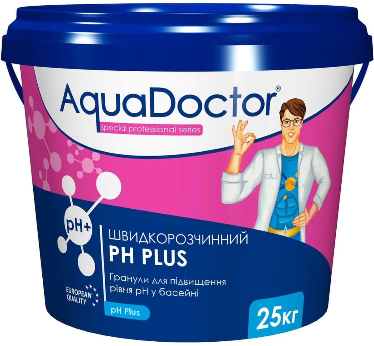 Засіб для підвищення pH AquaDoctor pH Plus 25 кг в гранулах