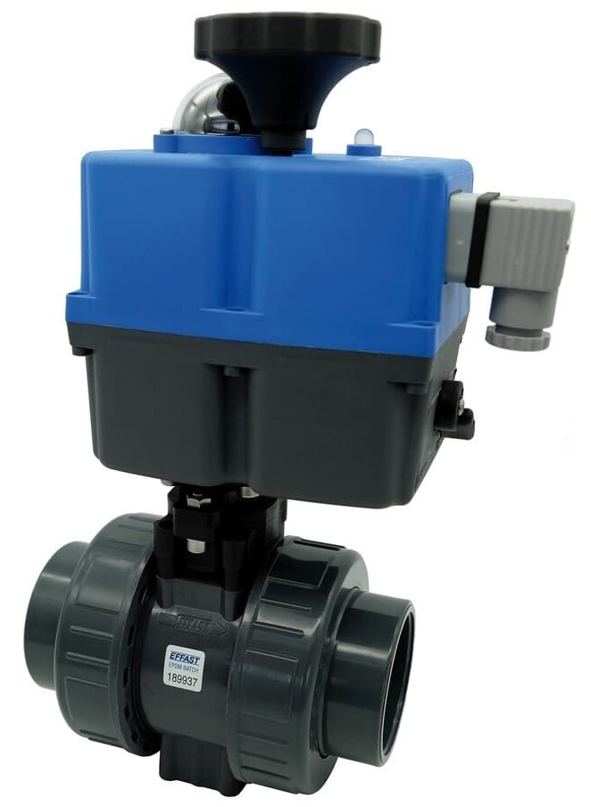 Кран кульовий з електроприводом Effast d32 мм PTFE/EPDM BDREBK1YA0320