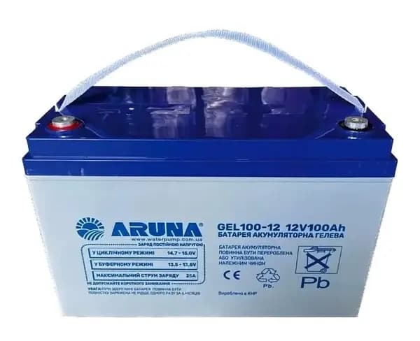 Акумуляторна батарея ARUNA GEL100-12,100 Ач 12 В